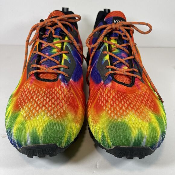 Kricely Trail Shoes Men\'s Size 14 Tie Dye Rainbow Running Walking Sneakers 1903 main image 9